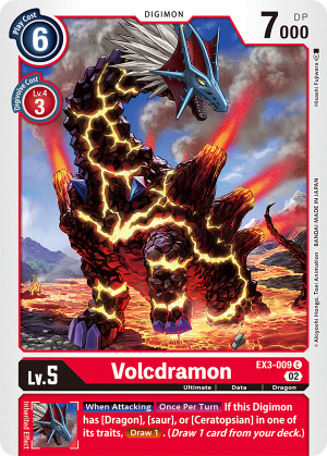 Card: Volcdramon
