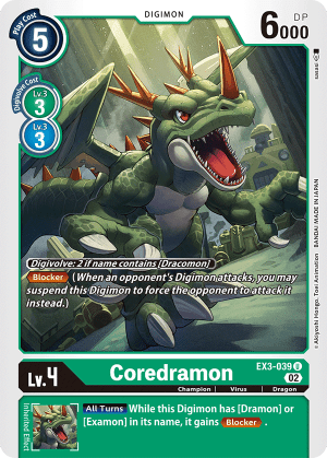 Card: Coredramon