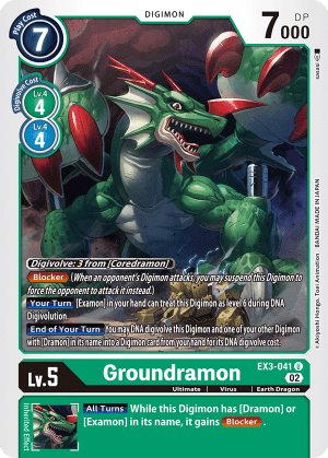 Card: Groundramon