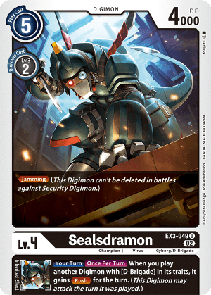 Card: Sealsdramon