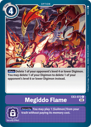 Card: Megiddo Flame