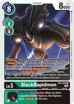 Card: BlackRapidmon