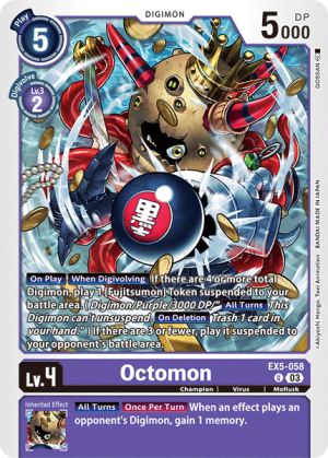 Card: Octomon