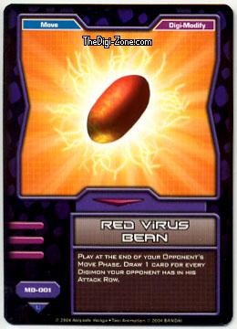 Card: Red Virus Bean