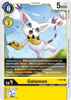 Card: Gatomon