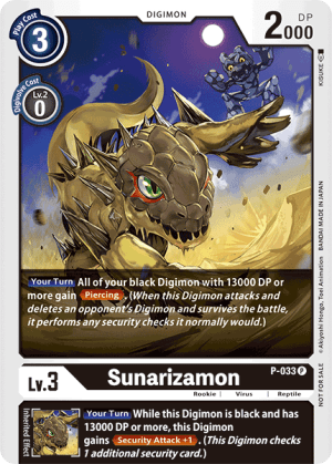 Card: Sunarizamon