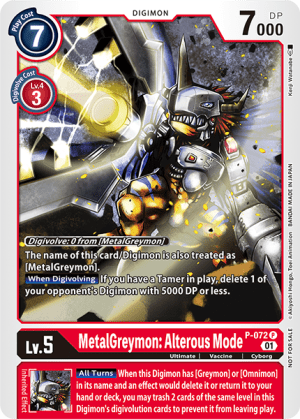 Card: MetalGreymon: Alterous Mode