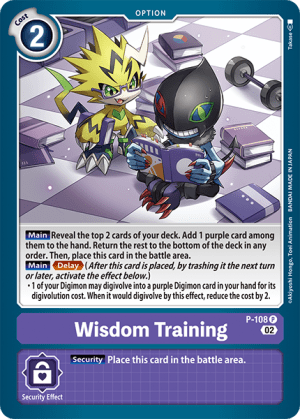 Card: Wisdom Training