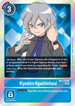 Card: Kiyoshiro Higashimitarai