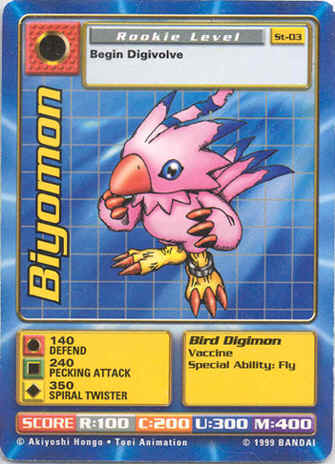 Card: Biyomon