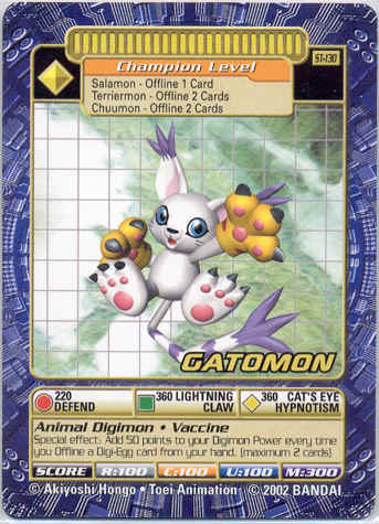 Card: Gatomon