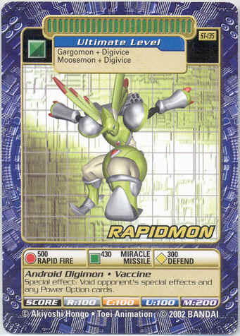 Card: Rapidmon