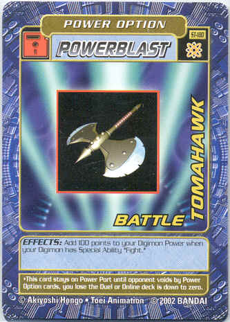 Card: Battle Tomahawk
