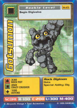 Card: Gotsumon