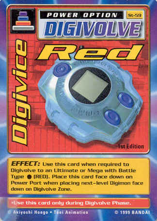 Card: Digivice Red