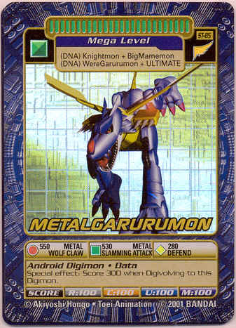Card: Metalgarurumon