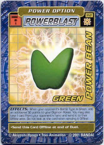 Card: Green Power Bean