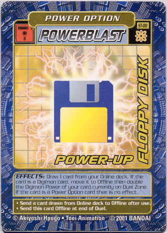 Card: Power-Up Floppy Disk