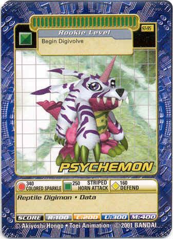 Psychemon Slams in to Digimon Masters