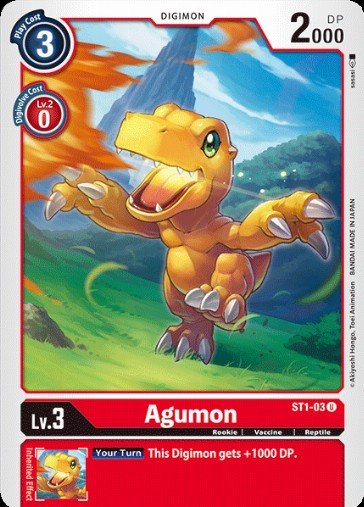 Garudamon ST1-08 Uncommon Digimon TCG 2020