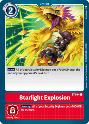 Card: Starlight Explosion