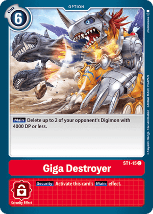 Card: Giga Destroyer