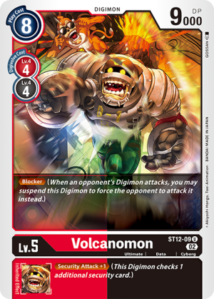 Card: Volcanomon
