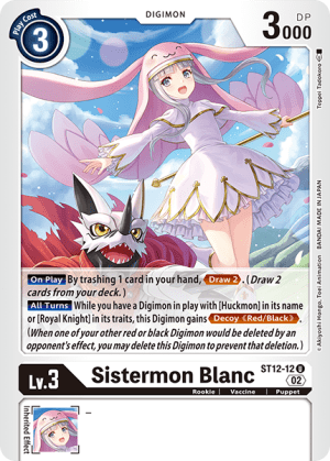 Card: Sistermon Blanc