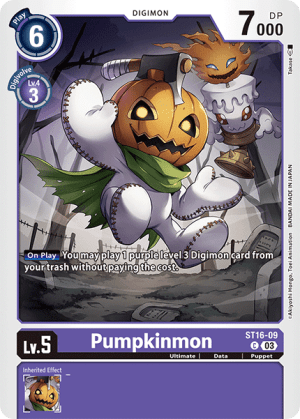 Card: Pumpkinmon