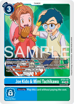 Card: Joe Kido & Mimi Tachikawa