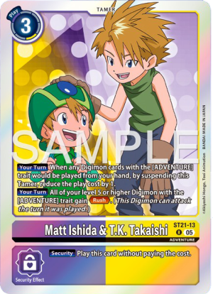 Card: Matt Ishida & T.K. Takaishi