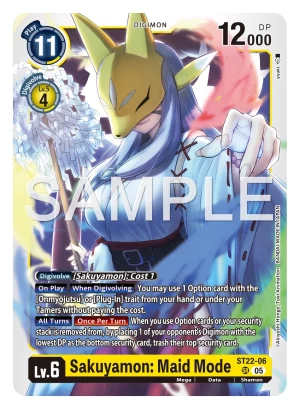 Card: Sakuyamon: Maid Mode