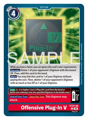 Card: Offensive Plug-In V