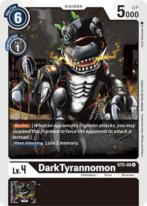 Card: DarkTyrannomon