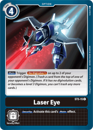 Card: Laser Eye