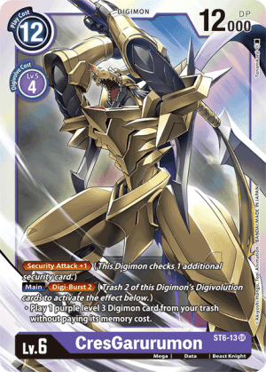 Card: CresGarurumon