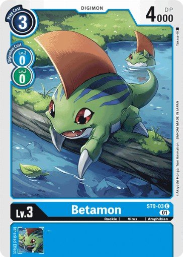 Betamon (ST9-03) - Digimon Card Database